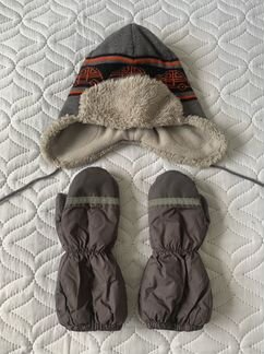 Kerry шапка и варежки, б/у