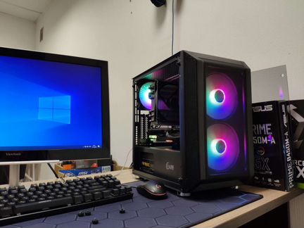 Игровой компьютер ryzen 5 3600x + rtx 2060