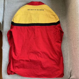 Мужская рубашка c карманами supreme