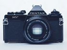 Плёночный фотоаппарат Pentax MV с объективом
