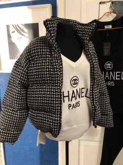 Куртка пуховик Chanel 50/56
