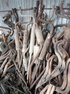 Глушитель резонатор приемная труба штаны ваз LADA