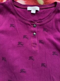 Burberry оригинал лонгслив 164 или 42 размер