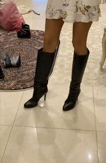 Сапоги кожаные Hugo boss