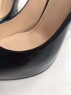 Лаковые туфли Nando Muzi с открытым мысом