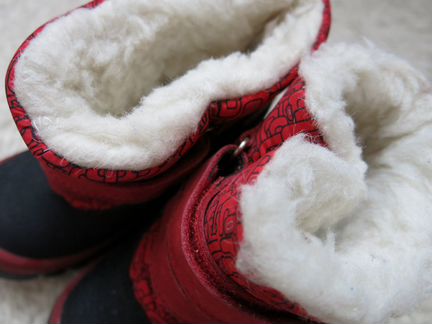 Детские сапоги с мехом 24 размер