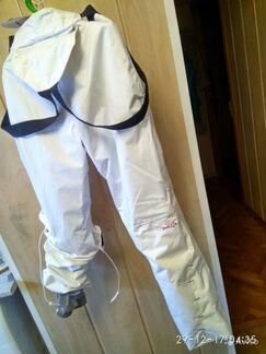 Новые брюки зимние на лямках р.122-133