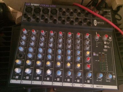 Микшер пульт Soundcraft Spirit Folio Lite (Англия)