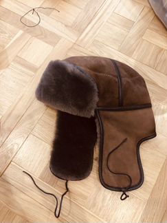 Мужская шапка из натурального меха