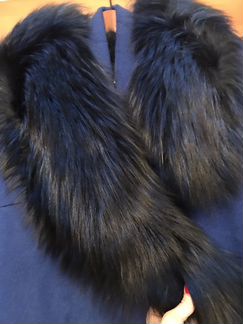 Пальто зимнее Perse с натуральным мехом