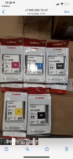 Картриджи canon pfi-102 оригиналы 2021/22