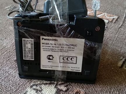 Телефон Panasonic модель KX - TCD 435 RUC и KX-TG1