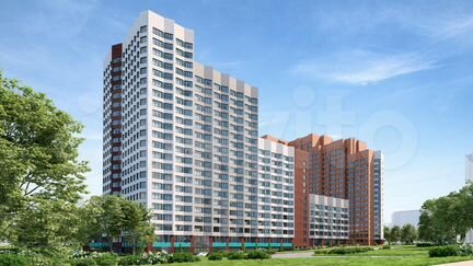 2-к квартира, 59.4 м², 4/22 эт.