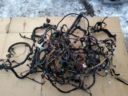 Проводка Peugeot 406 с блоками предохранителей