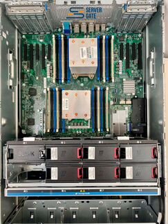 Сервер HP ML350 Gen9 8SFF 2x E5-2698v3 768 GB