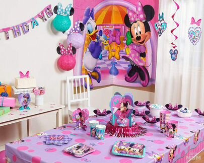 Аксессуары для украшения праздника (стиль Минни)