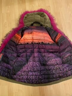 Зимняя парка на девочку