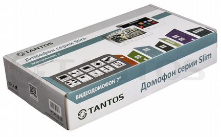 Видеодомофон Tantos NEO Slim белый