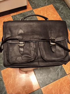 Мужская кожаная сумка genuine leather