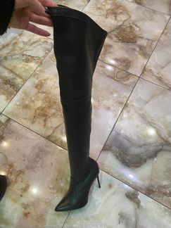 Ботфорты Кожаные Casadei