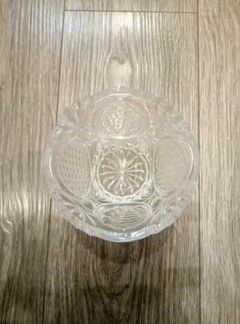 Салатник хрустальный