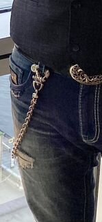 Цепочка для кошелька 925 серебро