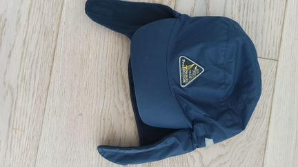 Шапка утепленная с ушками, на 2-4 года