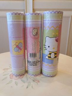 Бордюр обойный Hello Kitty