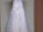 Свадебное платье 46 - 48 бу