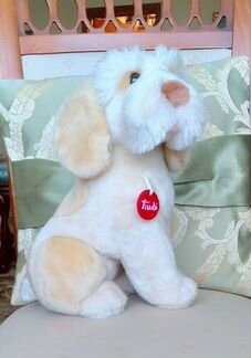 Мягкая игрушка собачка Trudi новая Италия