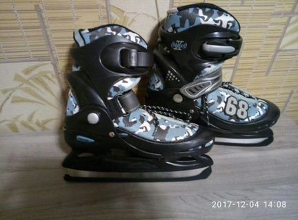 Коньки раздвижные детские
