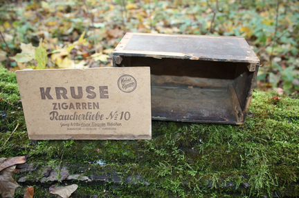 Немецкая коробка Kruse zigarren № 10