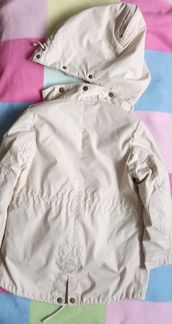 Pepe Jeans London парка с мехом, 6 лет, 110