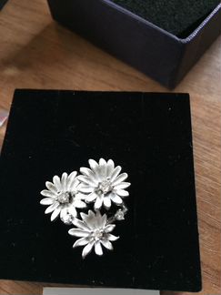 Кольцо серебряное размер 17