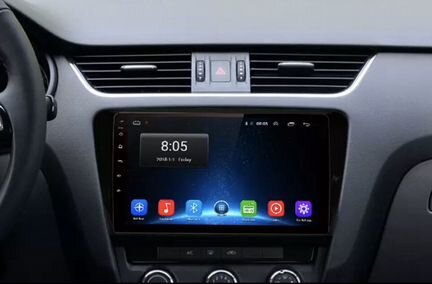 Магнитола Android 10.0 Skoda Octavia A7 1+16