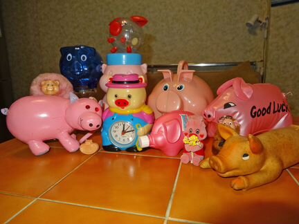 Поросята 13 шт. разные (цена за всё) Лот №14