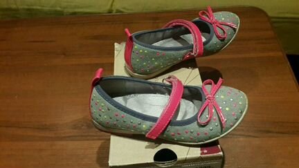 Джинсовые туфельки для девочки 17см