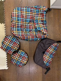 Конверт, варежки, сумка