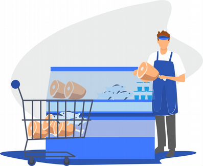 Работник торгового зала