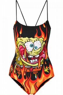 Купальник moschino Nickelodeon губка боб