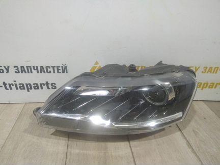 Фара ксенон левая Шкода Рапид Skoda Rapid рестайли