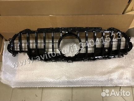 Решетка радиатора мерседес cls c257 черная