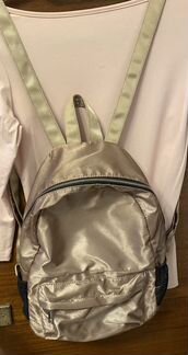 Рюкзак атласный house бежевый шёлковый сатиновый б