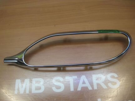 Хром насадки глушителя Mercedes W222 Мерседес в222