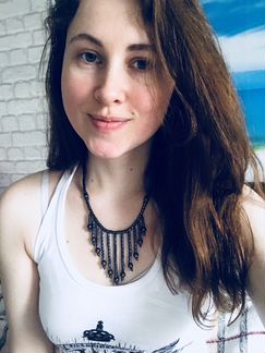 Колье гематитовое