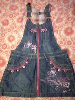 Джинсовые комбезы, шорты