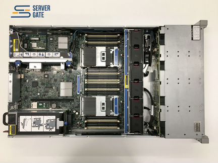 HP DL380p G8 12LFF 2x E5-2630v2 512 GB