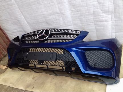 Бампер амг в сборе Мерседес GLE оригинал без дефек