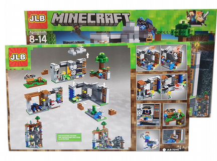 Конструктор Minecraft 734 Детали