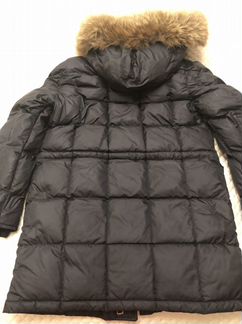 Пуховик мужской Moncler 1 с натуральным мехом ориг